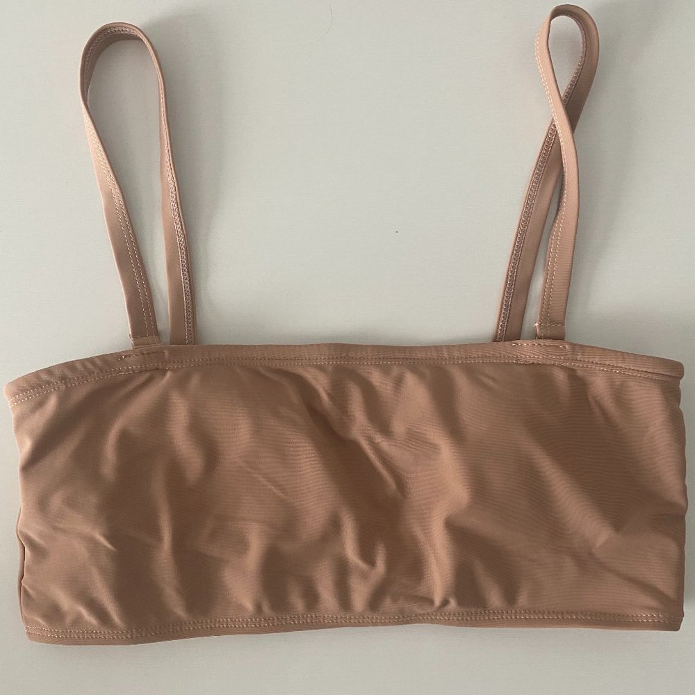 Beige Bikini Top